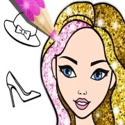 Fashion Coloring Book Gl...